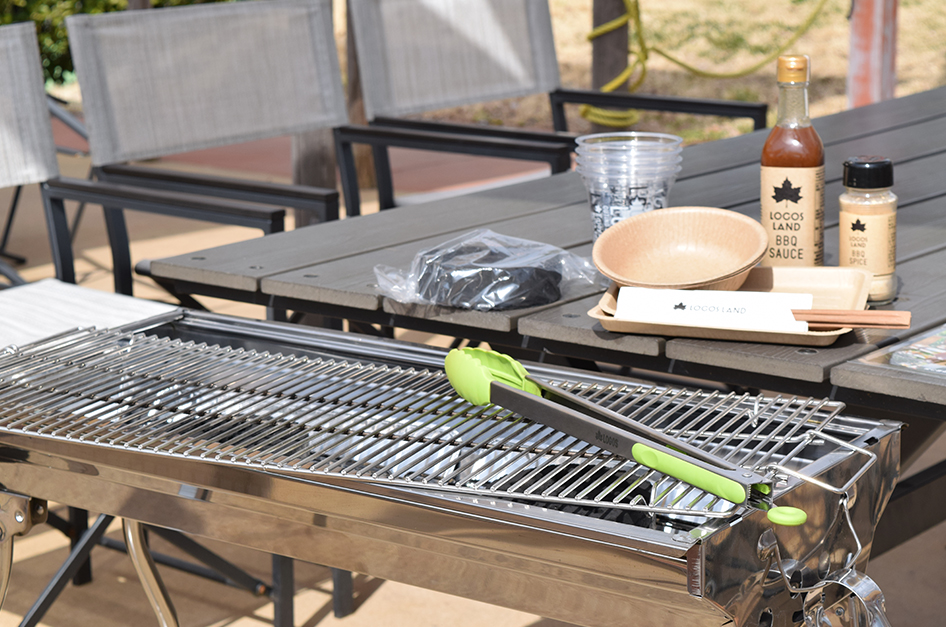 BBQ利用アイテム<br>（基本セット）の写真